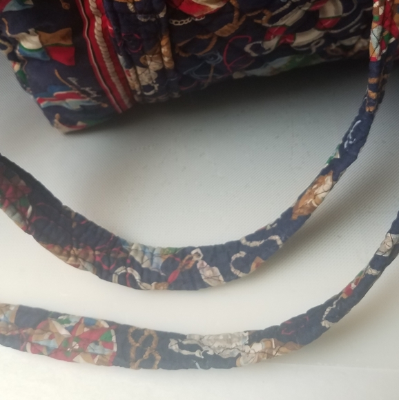 Vera Bradley Regatta duffel zipper bag 11x5x5 - Picture 6 of 8